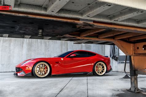 Red Ferrari F12 Improved with Carbon Fiber — CARiD.com Gallery