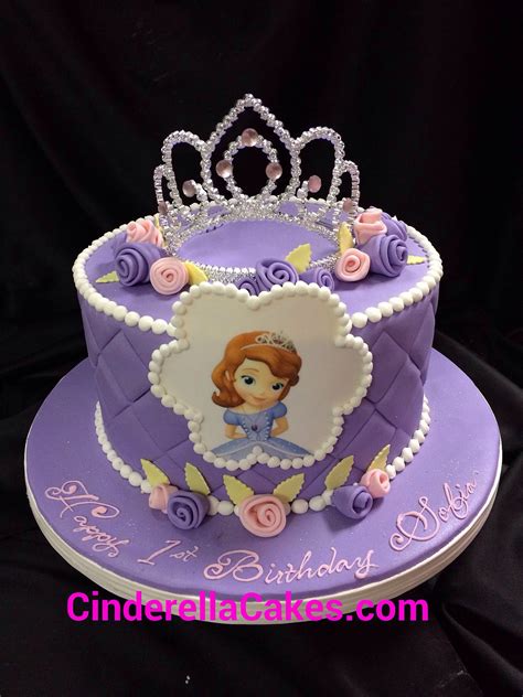 Princess Sofia | Sofia the first birthday cake, Sofia cake, Sofia birthday cake