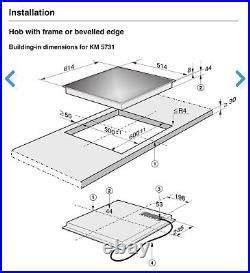 Miele 60cm Induction Cooktop KM 5731 | Cooktops Appliances