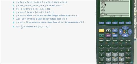 Graphing Calculator How To Make A Table Math On The Mind Model Y 2x 4 ...