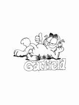 Printable Garfield Coloring Pages sketch template