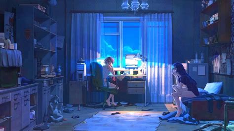 Lo-fi Wallpaper, Chill Wallpaper, Anime Scenery Wallpaper, Computer ...