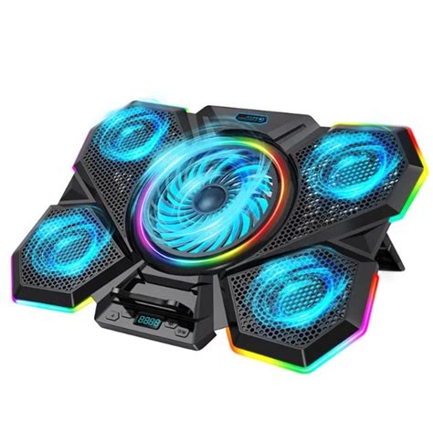 COOLCOLD RGB Gaming 5 fans Laptop Cooling Pad | COOLER-F13 | CSE ...