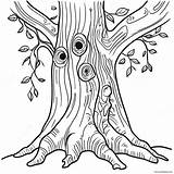 Detailed Tree Trunk Coloring Page 57983 45874 sketch template