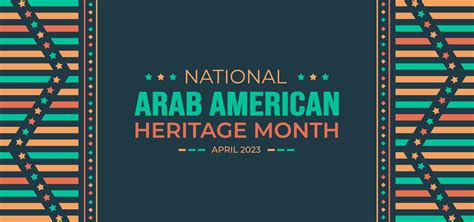 national Arab American Heritage Month background. Arab American Heritage Month social media ...