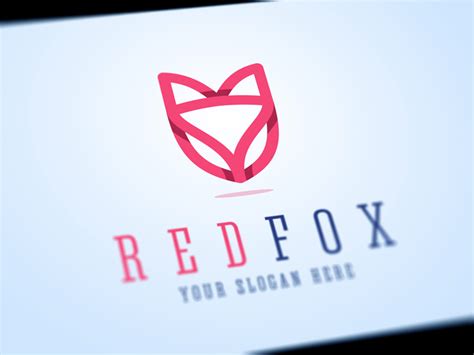 Red Fox Logo by Valery Zanimanski on Dribbble