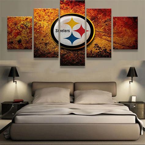 Pittsburgh Steelers Canvas Wall Art - Steelersfanhome.com