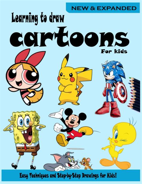 Buy Learning to draw cartoons for kids: Easy Techniques and Step-by-Step Drawing and Activity ...