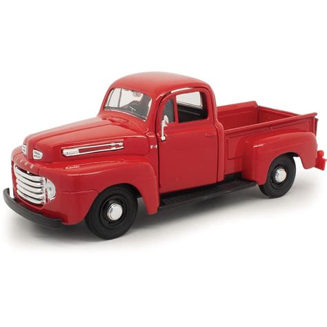 Buy Maisto1948 Ford F-1 Pickup Truck, Red 31935-1/25 Scale Diecast Model Toy Car Online at ...