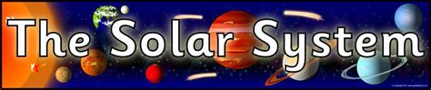 Banner Solar System Project