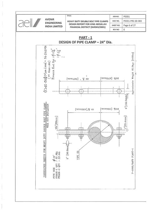 Pipe Clamp Design