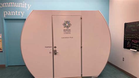 Anne Arundel County library unveils new lactation pod