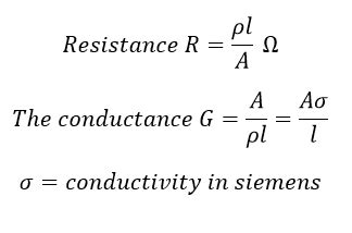 What is Conductance | Electrical4u