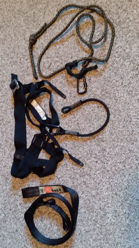 Rock climbing harness | Archery Talk Forum