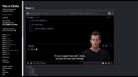 #54 CS50 Lecture 1 C - YouTube