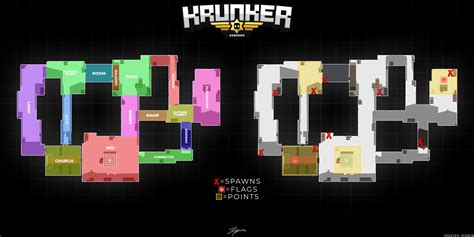 Krunker Overview Maps :: Behance