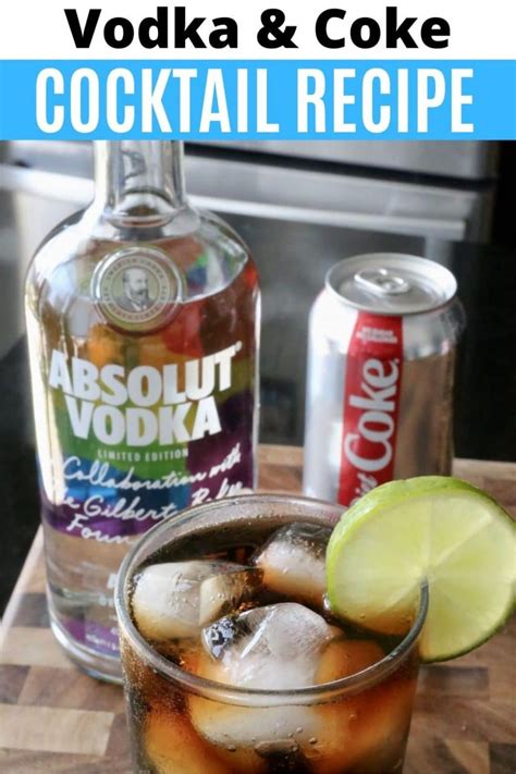 Easy Vodka and Coke Cocktail Drink Recipe | dobbernationLOVES