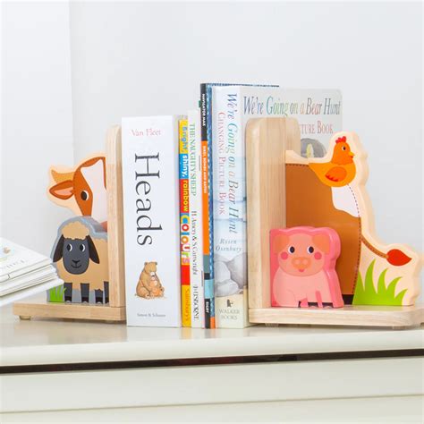 Bigjigs Farm Animals Bookends - Little Dreamers