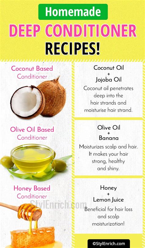 Homemade Deep Conditioner Recipes | Homemade deep conditioner, Deep ...