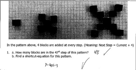 Visual Patterns – Math Mistakes