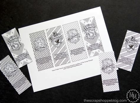 Printable Bookmarks Harry Potter Black And White | Printables And regarding Prin… | Harry potter ...