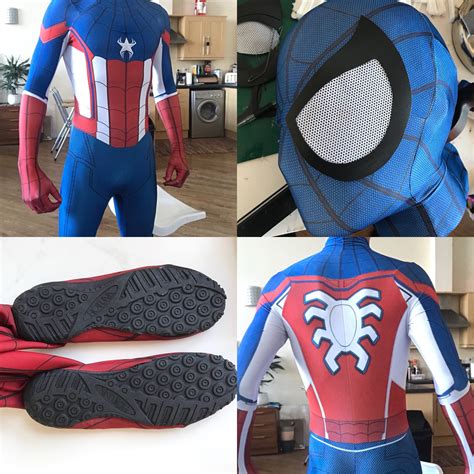 Spider-man Suit Captain Spider Basic - Etsy UK