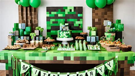 Create Epic Memories with Minecraft-Themed Birthday Party Ideas ...