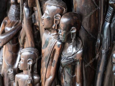 African wood sculptures Stock Photo by ©magdalena.paluchowska 89843394