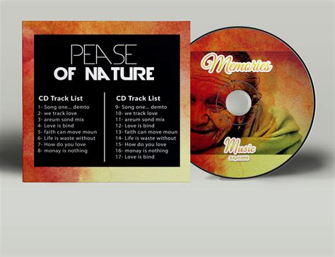 CD Cover Psd Template By Designhub | TheHungryJPEG