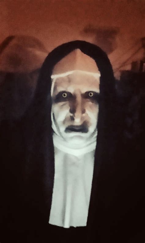 The nun makeup recreation makeup by Jason Proakis- more gore effects | Halloween face makeup ...