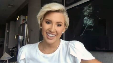 Savannah Chrisley Pixie Cut Hair