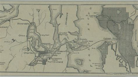 Navy Route Card [Puget Sound Naval Shipyard] - Curtis Wright Maps