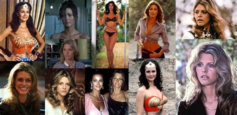 Actresses Lindsay Wagner and Lynda Carter, Lindsay Wagner, Wonder Woman, Lynda Carter, HD ...