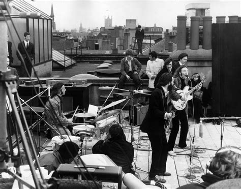 The beatles rooftop concert 24×36 inch rolled wall poster – Artofit