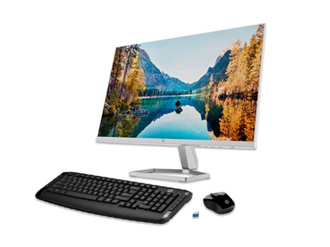 HP M24fw FHD Monitor + Wireless Mouse + Keyboard Bundle