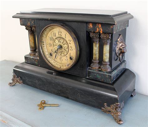 Seth Thomas Adamantine Antique Mantel Clocks Value - Antique Poster