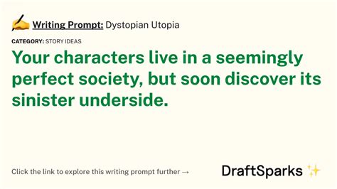 Writing Prompt: Dystopian Utopia • DraftSparks