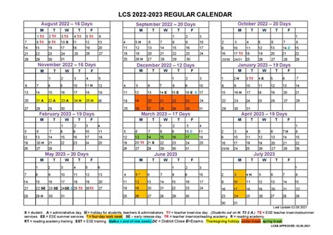 Leon County Schools Calendar Holidays 2022-2023 PDF