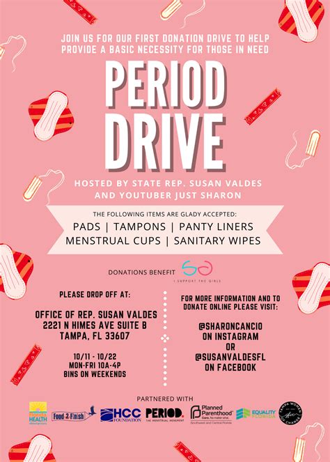 Drive to collect feminine hygiene products - WMNF 88.5 FM