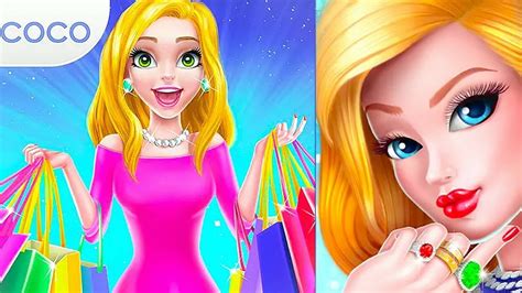 Shopping Mall Girl - Dress Up & Style Game - Best Games For Kids - YouTube