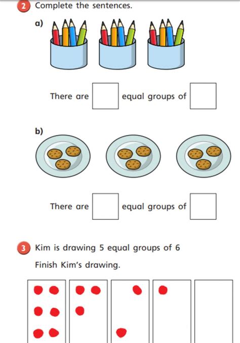 Multiplication Equal Groups Worksheets - Free Printable Worksheet