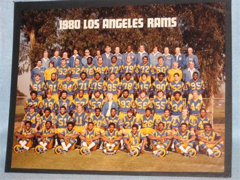 1980 Los Angeles Rams Team Photo 16x20 | #83881412