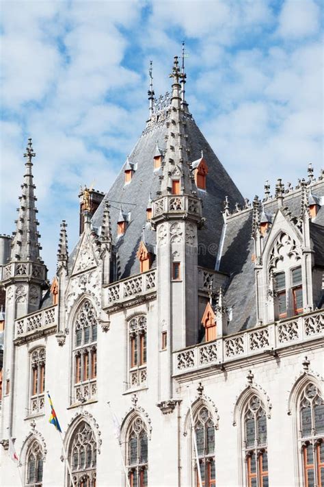 Medieval Architecture in the City of Bruges Stock Image - Image of ...