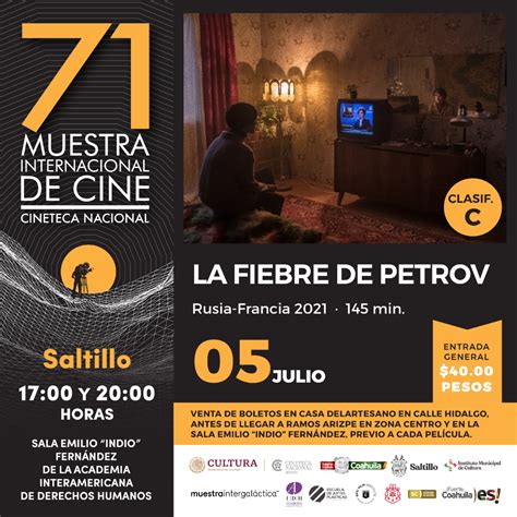 71 Muestra Internacional de Cine de la Cineteca Nacional "La fiebre de Petrov" - Bienvenidos a ...