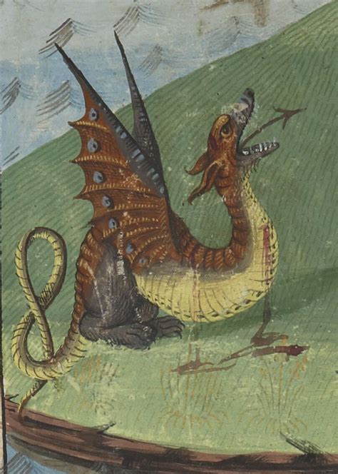 Wounded dragon – Manuscript Art