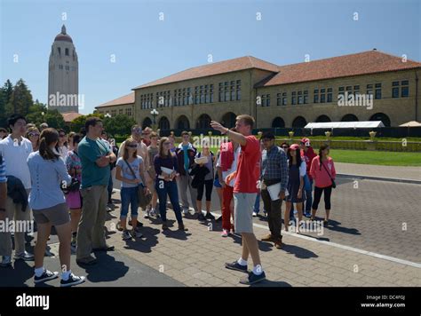 Stanford University campus tour Stock Photo - Alamy