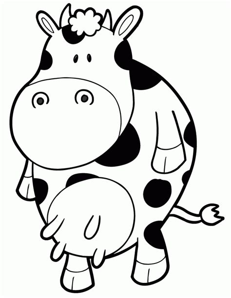 Free Cow Printable Coloring Pages, Download Free Cow Printable Coloring Pages png images, Free ...