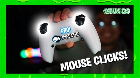 PS5 Battle Beaver PRO Controller | Triggers are mouse clicks! #BattleBeaver #PS5 #Controller ...