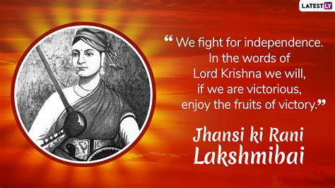 Rani Lakshmi Bai Death Anniversary 2019: Five Quotes by Jhansi Ki Rani ...