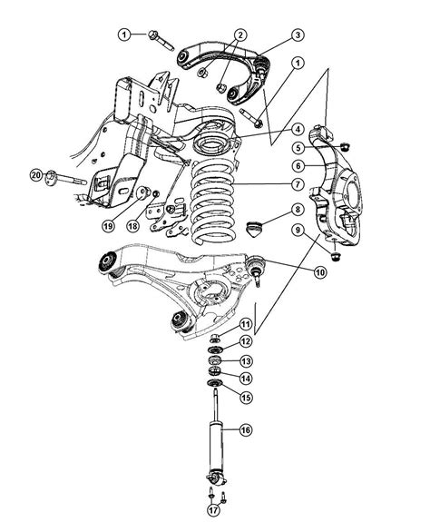 2005 Dodge Ram Front Suspension Diagram - diagramwirings